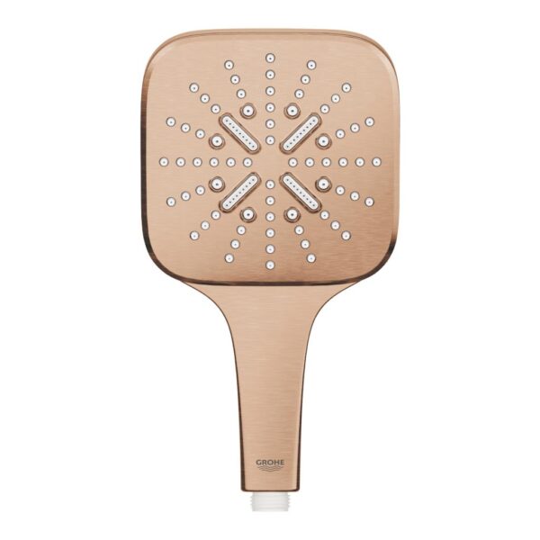 GROHE RAİNSHOWER SMARTACTİVE 130 CUBE EL DUŞU BRUSHED WARM SUNSET-26582DL0 - Image 2