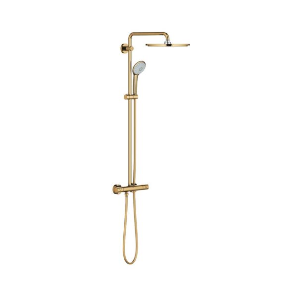 GROHE EUPHORİA SYSTEM 310 TERMOSTATİK BATARYALI DUŞ SİSTEMİ COOL SUNRİSE-26075GL0