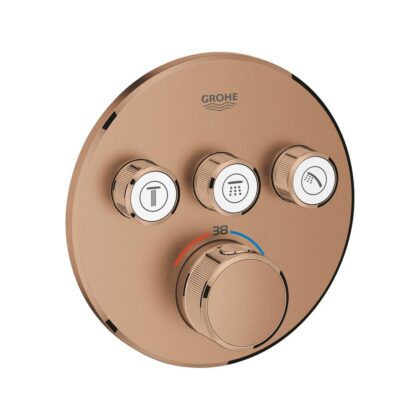 GROHE GROHTERM SMARTCONTROL ANKASTRE TERMOSTATİK DUŞ BATARYASI BRUSHED WARM SUNSET-29121DL0