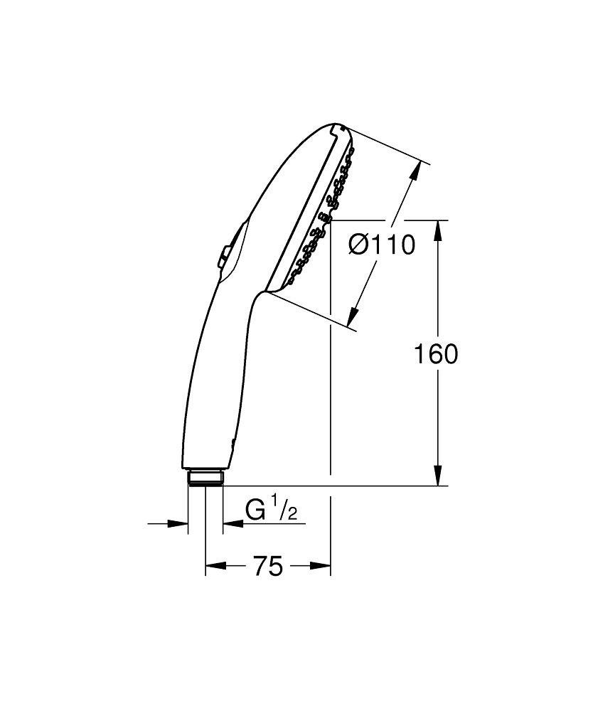 GROHE TEMPESTA 110 EL DUŞU-2759730E - Image 4